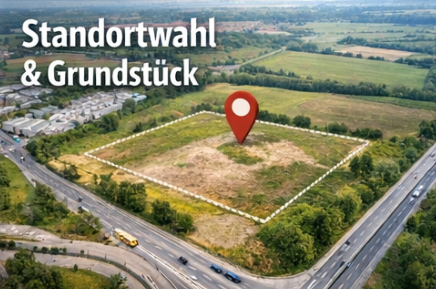 Grundstücks- und Standortwahl für Ihre Stahlhalle